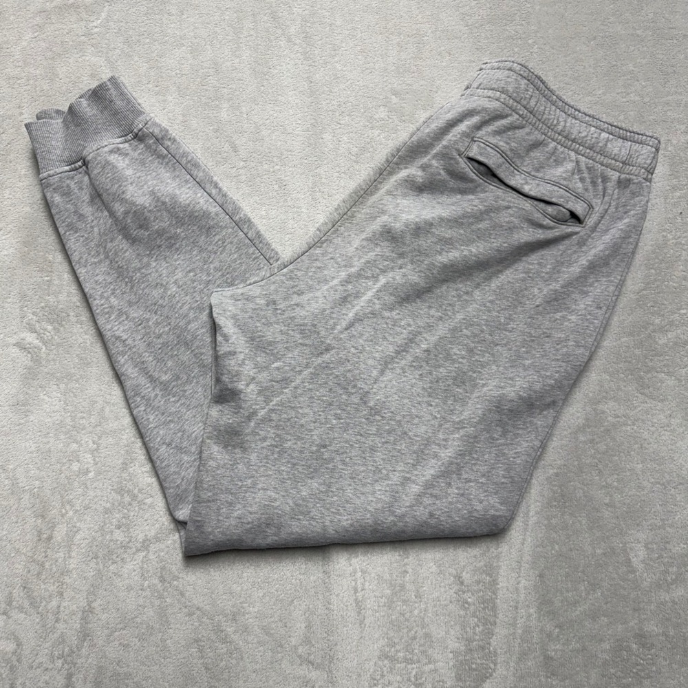 Under Armour Mens Rival Fleece Joggers Gray Loose‎ Fit Sweatpants XL